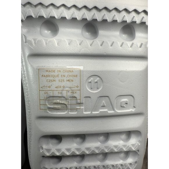 New Shaq Oneal Mens Grey Slides Size 11 main image 5